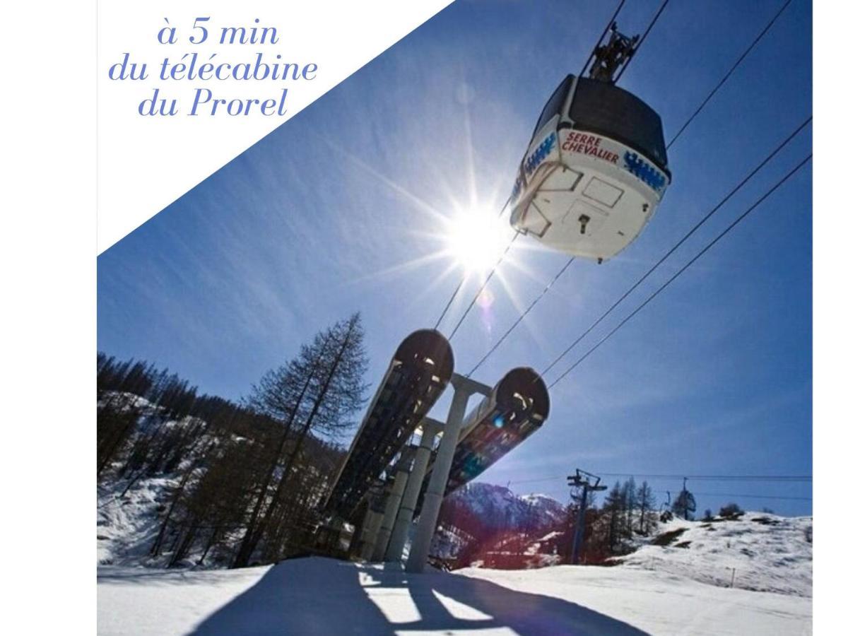 La Ruinee Appartement Chaleureux A Proximite Des Pistes Et Commodites Briançon Екстериор снимка